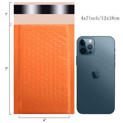 10PCS Printed 4x7inch Poly Bubble Mailer 12x18CM Podstavljena omotnica samozapečaćena poštanska torba omotnica s mjehurićima Poštanska torba Torba za otpremu