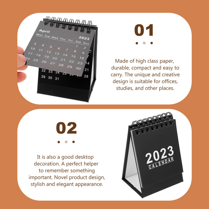 Prašmatnus dekoratyvinis daugiafunkcis triušio metų kalendorius Mėnesio kalendorius darbalaukio dekoro ritės kalendorius biuro namų bendrabutyje
