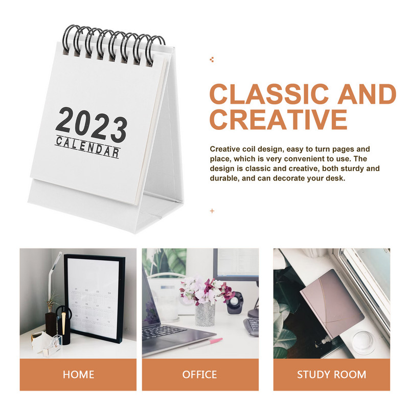 Prašmatnus dekoratyvinis daugiafunkcis triušio metų kalendorius Mėnesio kalendorius darbalaukio dekoro ritės kalendorius biuro namų bendrabutyje