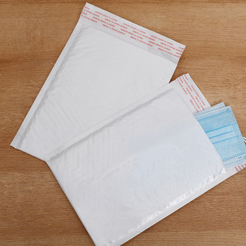 10 τεμάχια διαφορετικών προδιαγραφών Λευκή τσάντα Φάκελος αφρός Foam Foil συσκευασίας φάκελος Αδιάβροχη τσάντα κραδασμών