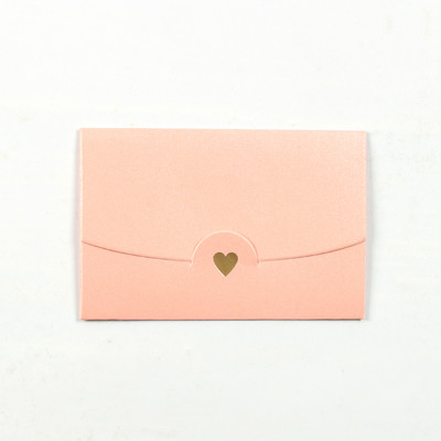 20 kom/lot Set slatkih omotnica Mali biser Mini Srce Pismo Vintage papirna omotnica za pozivnice za vjenčanje Kartica Stacionar