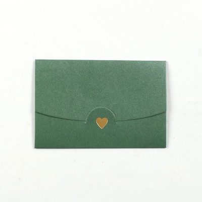 20 kom/lot Set slatkih omotnica Mali biser Mini Srce Pismo Vintage papirna omotnica za pozivnice za vjenčanje Kartica Stacionar