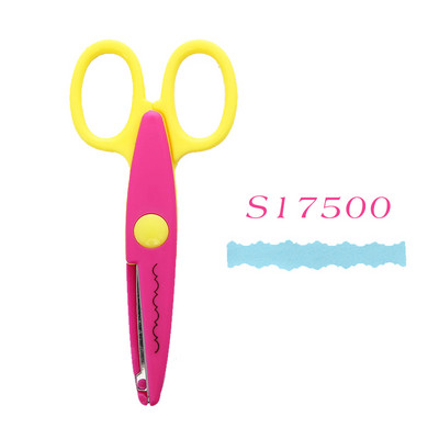 Mr.paper 6 stiluri foarfece de dantelă minimalistă model ondulat cu cap rotund pentru copii special pentru studenți instrument de artă foarfece de papetărie