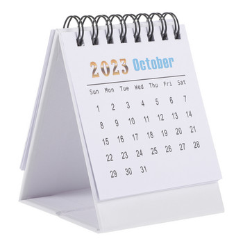 1 книга Настолен календар Планер Малък календар Настолен календар 2024 Малък календар 2024 Малък настолен календар за обратно броене Офис Дом
