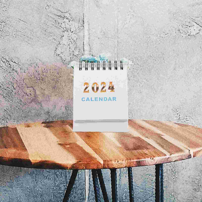 1 Book Stalinis kalendorius Planner Small Calendar Stalinis kalendorius 2024 Small Calendar 2024 Small Stal Calendar for Countdown Office Home