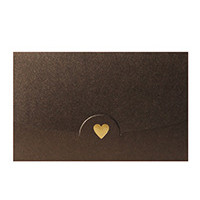 10Pcs 17*11CM Envelopes Prazan Letter Papir Bronzing Zlatno srce Lijepi set pribora za pisanje Školski pribor rukom pisan