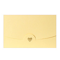 10Pcs 17*11CM Envelopes Prazan Letter Papir Bronzing Zlatno srce Lijepi set pribora za pisanje Školski pribor rukom pisan