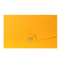 10Pcs 17*11CM Envelopes Prazan Letter Papir Bronzing Zlatno srce Lijepi set pribora za pisanje Školski pribor rukom pisan