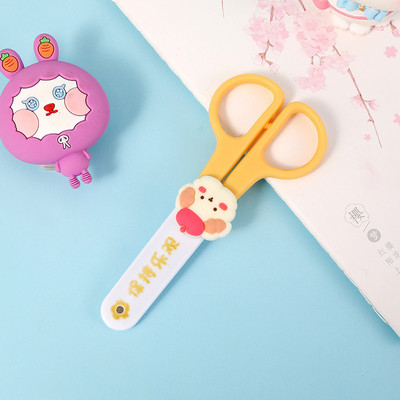 1 KOM Novi dolazak Kawaii prijenosne mini umjetničke škare Kućanske višenamjenske ručne škare Školski pribor