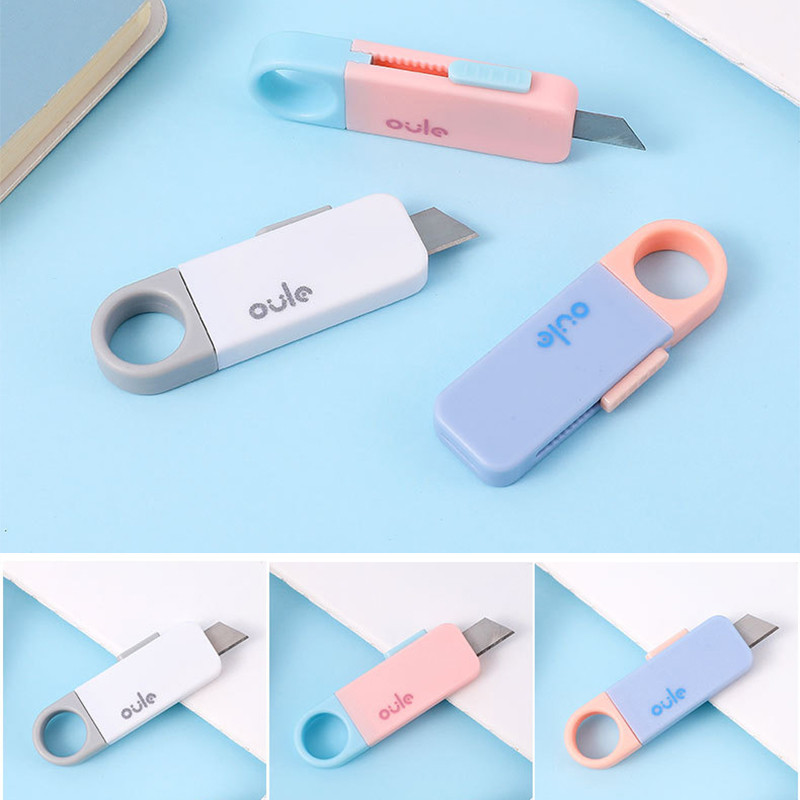 Radošs nazis mākslas griezējs Studentu mākslas piederumi DIY instrumenti Express Box nazis Pārnēsājamas kancelejas preces skolas un biroja piederumi