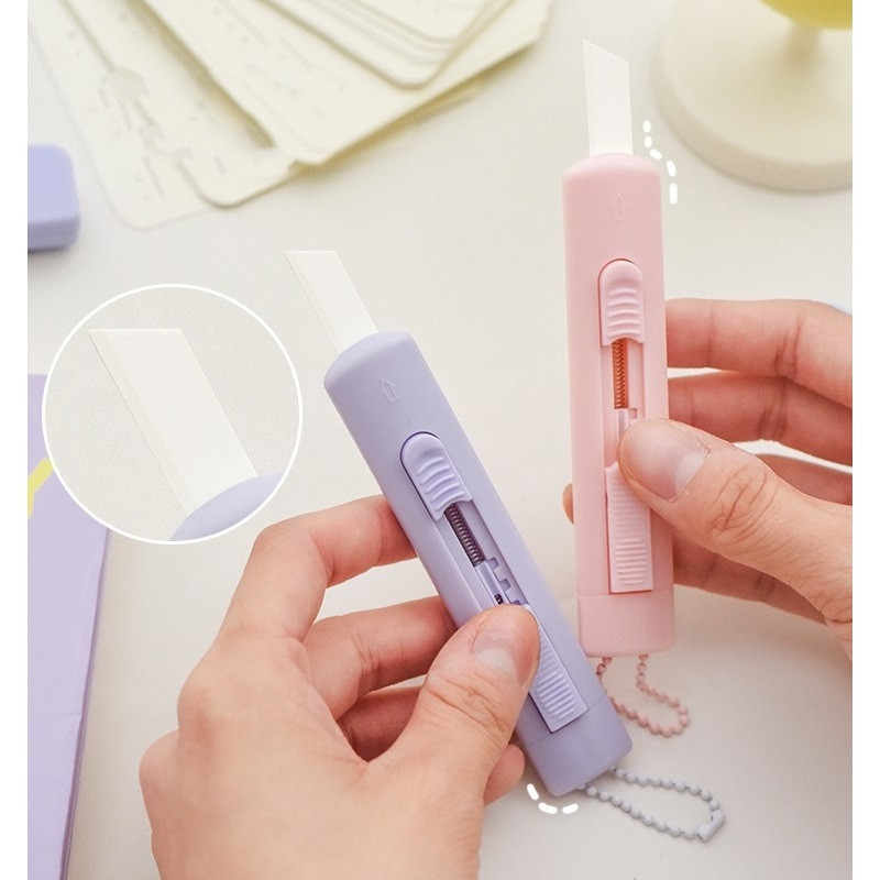 1vnt Morandi Color Utility Peilis Nešiojamas dydis Keraminis peilis saugus pjaustytuvas vyniojimo įrankiai Biuro mokyklos namų apyvokos reikmenys A7315