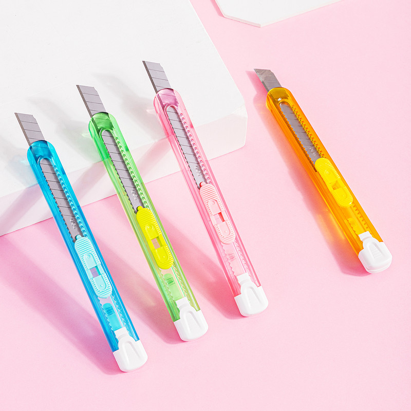 DELI Rezač papira Šareni pomoćni nož za rezanje Rezači za drvene umjetnine Otvarač za kutije Školski pribor