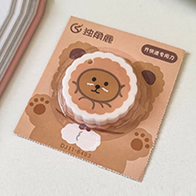 Slatki mini prijenosni pomoćni nož Rezač kutija za papir Rezanje papira Oštrica britve Uredski materijal Otvarač pisama Studentski likovni pribor