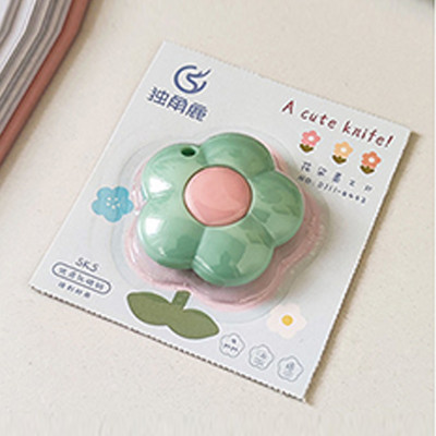 Slatki mini prijenosni pomoćni nož Rezač kutija za papir Rezanje papira Oštrica britve Uredski materijal Otvarač pisama Studentski likovni pribor