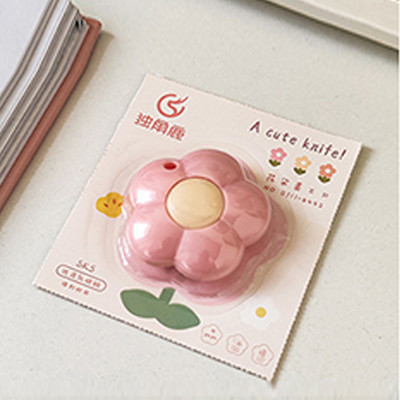 Slatki mini prijenosni pomoćni nož Rezač kutija za papir Rezanje papira Oštrica britve Uredski materijal Otvarač pisama Studentski likovni pribor