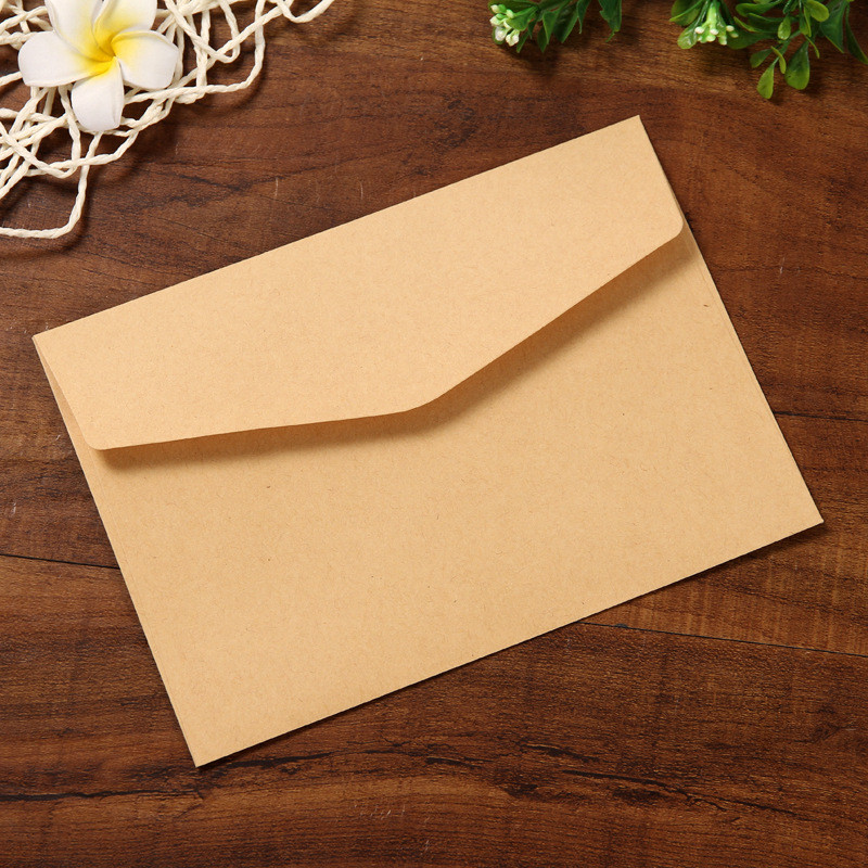 (10 bucăți/lot) 12*17 cm, negru, alb, kraft, culoare solidă, plic gol, felicitare, plicuri pentru cărți poștale