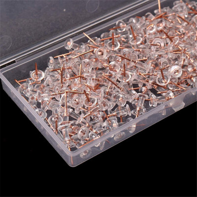 40 komada hvataljki za karte Svjetlucave igle za guranje Diy hvataljke za crtanje fotografija Zidne zakovice Učenički pribor Školski pribor