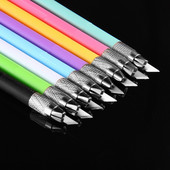 1 buc. Cuțit utilitar pentru sculptură în metal pentru studenți, antiderapante, tăietor de hârtie, stilou, papetărie, rechizite de tăiat pentru artă, instrumente