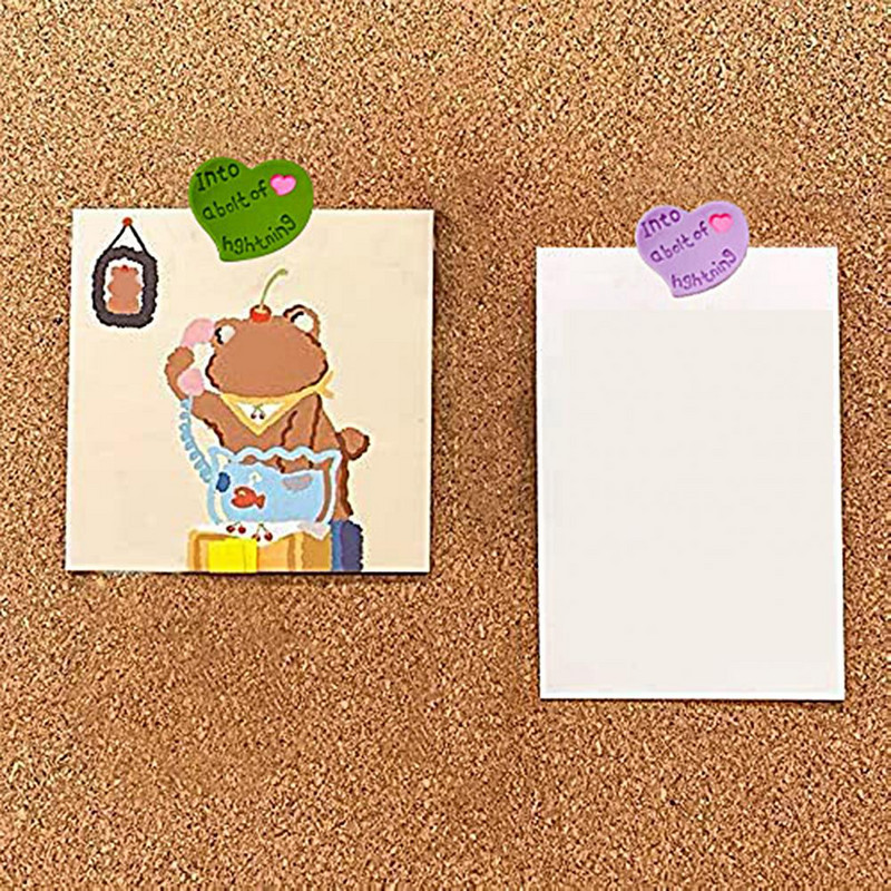 30 tk 1 karp Mugav roostevaba fotomemo Pöidlad Multifunktsionaalsed pöidlad Erinevat värvi kooliasjad