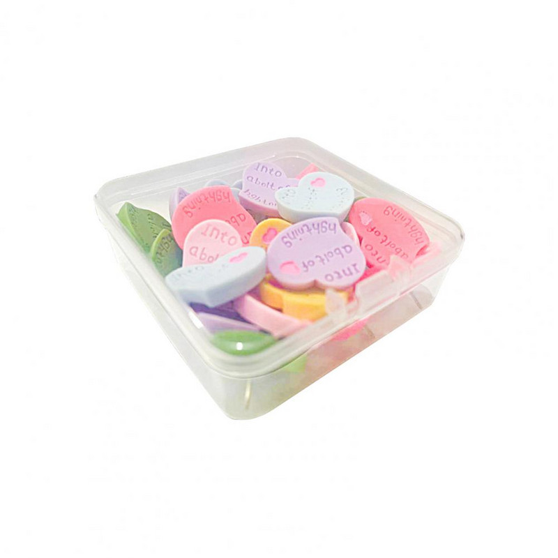 30 tk 1 karp Mugav roostevaba fotomemo Pöidlad Multifunktsionaalsed pöidlad Erinevat värvi kooliasjad