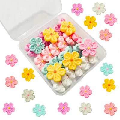 30Pcs/Box Pretty Push Tacks Μεγάλη γκάμα χρήσεων Φωτεινό χρώμα Thumb Tacks Mini διακοσμητικές καρφίτσες