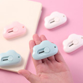 1 komad Lytwtw's Kawaii Mini Pocket Cloud Kutija za pomoćne noževe Kutija za noževe Rezač papira Craft Wrapping Punjiva oštrica