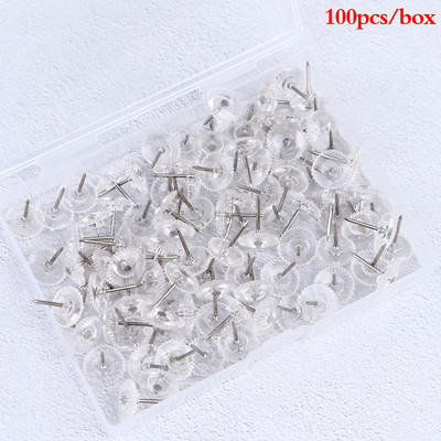 100X ace de hărți transparente/negre Știfturi multifuncționale asemănătoare angrenajului Tachete decorative pentru birou, școală, avizier 12x16mm