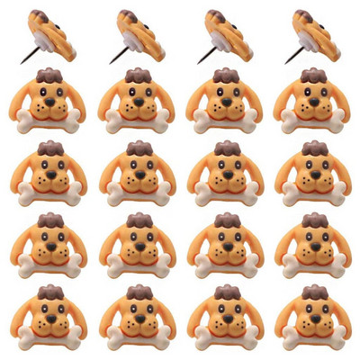 2022 Ace de împingere creative de 20X Ace decorative pentru desen pentru panou de buletin Harta Tabla de plută Ace în formă de animal
