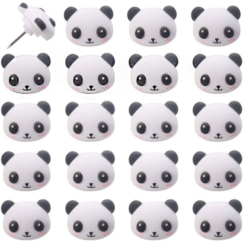 2022 Ace de împingere creative de 20X Ace decorative pentru desen pentru panou de buletin Harta Tabla de plută Ace în formă de animal