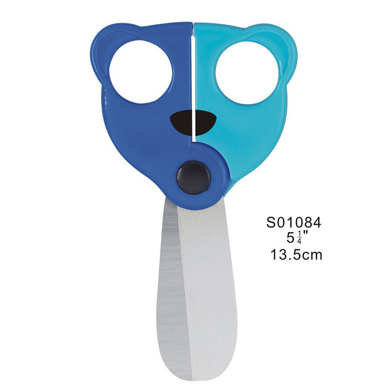 Slatke škare Životinje iz crtanih filmova Sigurnost Dječji vrtić Djeca Ručno izrađeni DIY alat za rezanje papira Studentski pribor Uredske male škare