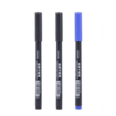 3 spalvų 0,5 mm sauso trynimo žymekliai Nutrinami baltos lentos žymekliai Rašiklis Biuras Mokyklinis baltos lentos meno žymeklis Kanceliarinės prekės Itin smulkus galiukas