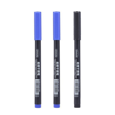 3 spalvų 0,5 mm sauso trynimo žymekliai Nutrinami baltos lentos žymekliai Rašiklis Biuras Mokyklinis baltos lentos meno žymeklis Kanceliarinės prekės Itin smulkus galiukas