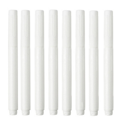 Haile 3/5/8 vnt. / rinkinys baltas rašiklis Skystas kreidos rašiklio žymeklis etiketėms Virtuvės stiklas langai elektroninis lentos lango kreidos žymeklis