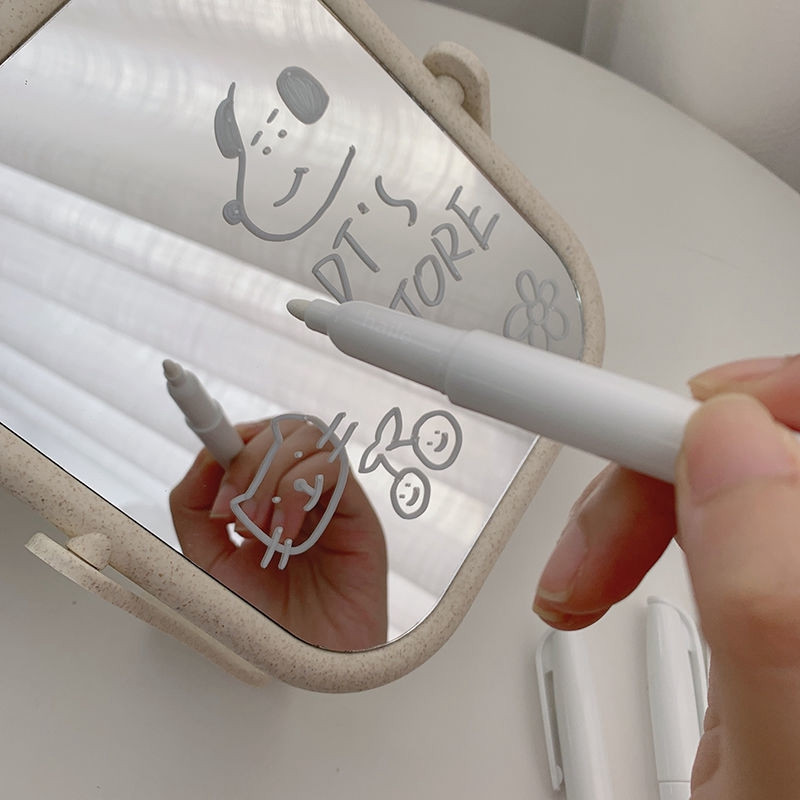 Haile 3/5/8 vnt. / rinkinys baltas rašiklis Skystas kreidos rašiklio žymeklis etiketėms Virtuvės stiklas langai elektroninis lentos lango kreidos žymeklis