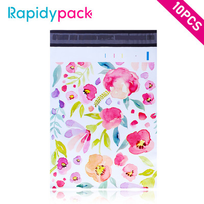 10PCS 10x13'' Printed Poly Mailer 26x33cm Prilagođeni poklon paket Kuverte za dostavu sa samopečatom Kurirske torbe za pohranu Poštanska torba