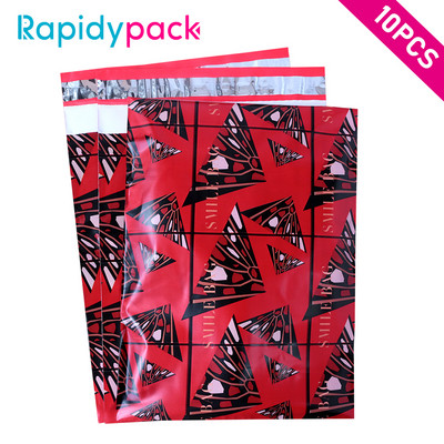 10PCS 10x13'' Printed Poly Mailer 26x33cm Prilagođeni poklon paket Kuverte za dostavu sa samopečatom Kurirske torbe za pohranu Poštanska torba