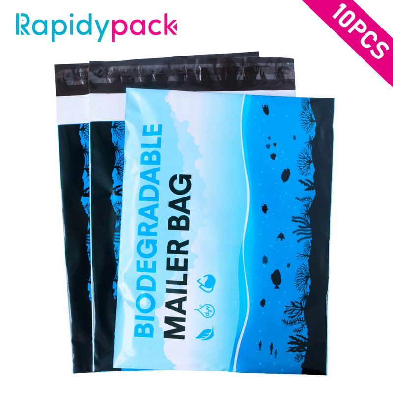 10PCS 10x13'' Printed Poly Mailer 26x33cm Prilagođeni poklon paket Kuverte za dostavu sa samopečatom Kurirske torbe za pohranu Poštanska torba