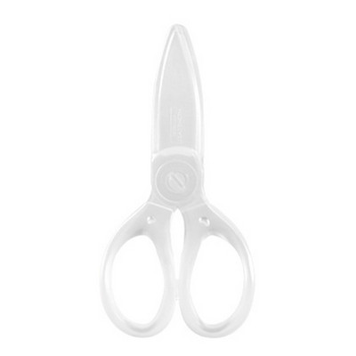 Prozirne sigurnosne plastične škare Uredski materijal Studenti Djeca DIY Rezanje papira Školski pribor