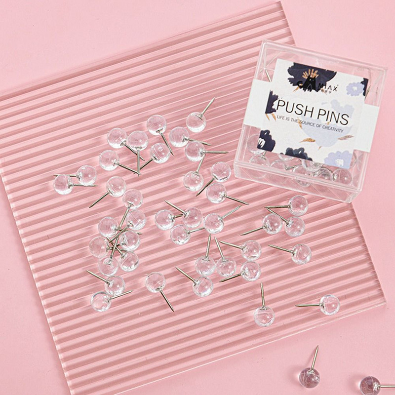 Prozirna kugla Uredski uvez Priključak Kuglica za crtanje Pribadače za fotografije Zidne klinove Pričvrsna igla Foto Zidni čavao