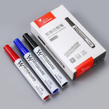 Μαρκαδόρος λευκού πίνακα 4 χρωμάτων 2,0 mm Nib Hight Capacity Ink Black Dry Ease White Board Teaching Pen School Αναλώσιμα γραφείου