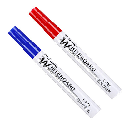 4 spalvų trinamas baltos lentos žymeklis 2,0 mm antgalio aukščio talpos rašalas Juodas sausas trynimas balta lenta Mokymo rašiklis Mokykliniai biuro reikmenys