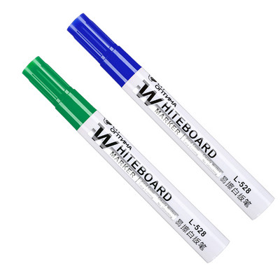 4 spalvų trinamas baltos lentos žymeklis 2,0 mm antgalio aukščio talpos rašalas Juodas sausas trynimas balta lenta Mokymo rašiklis Mokykliniai biuro reikmenys