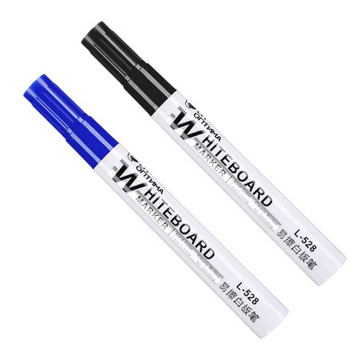 4 spalvų trinamas baltos lentos žymeklis 2,0 mm antgalio aukščio talpos rašalas Juodas sausas trynimas balta lenta Mokymo rašiklis Mokykliniai biuro reikmenys