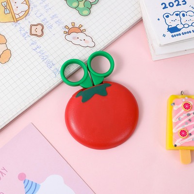 Üliõpilastele mõeldud mini-roostevabast terasest aaskäärid, värvilised käepidemed. Ise tehke kunst käsitöö paberi lõikamine kirjatarbed kooli kodukontori tööriist