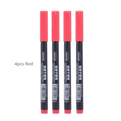 „Haile“ 8 vnt., 0,5 mm nutrinamas baltos lentos rašiklis, juodos/mėlynos/raudonos spalvos rašalo juodos/raudonos spalvos rašalo žymeklis mokyklos biuro meniniam rašymui raštinės reikmenys