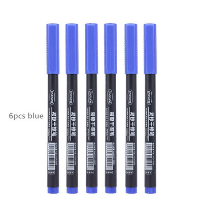 „Haile“ 8 vnt., 0,5 mm nutrinamas baltos lentos rašiklis, juodos/mėlynos/raudonos spalvos rašalo juodos/raudonos spalvos rašalo žymeklis mokyklos biuro meniniam rašymui raštinės reikmenys