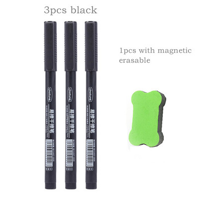 „Haile“ 8 vnt., 0,5 mm nutrinamas baltos lentos rašiklis, juodos/mėlynos/raudonos spalvos rašalo juodos/raudonos spalvos rašalo žymeklis mokyklos biuro meniniam rašymui raštinės reikmenys