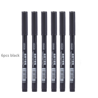 „Haile“ 8 vnt., 0,5 mm nutrinamas baltos lentos rašiklis, juodos/mėlynos/raudonos spalvos rašalo juodos/raudonos spalvos rašalo žymeklis mokyklos biuro meniniam rašymui raštinės reikmenys