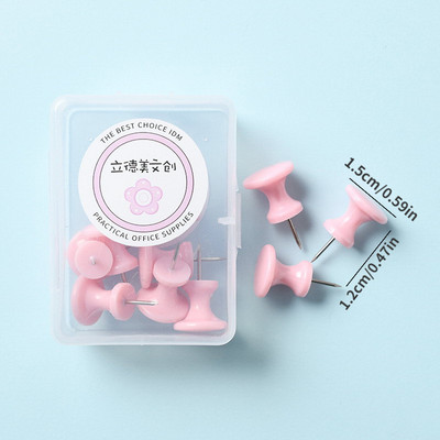 Setovi pribadača za crtanje u boji slatkiša Pribadača Ubod Plutena ploča Pribadače za fotografije Zidne oznake za karte Uredski školski uvez