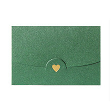 (20 db/tétel) 10,5*7cm Kis üdvözlőlap névjegykártya boríték Forróbélyegző szerelem gyöngyházfényű papír mini borítékok